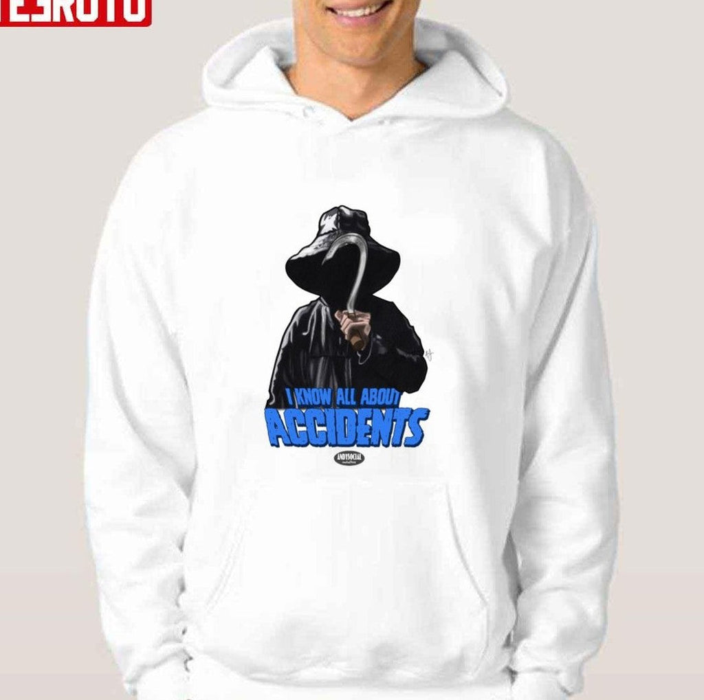 Ben Willis I Know All About Accidents I Know What You Did Last Summer Unisex Hoodie