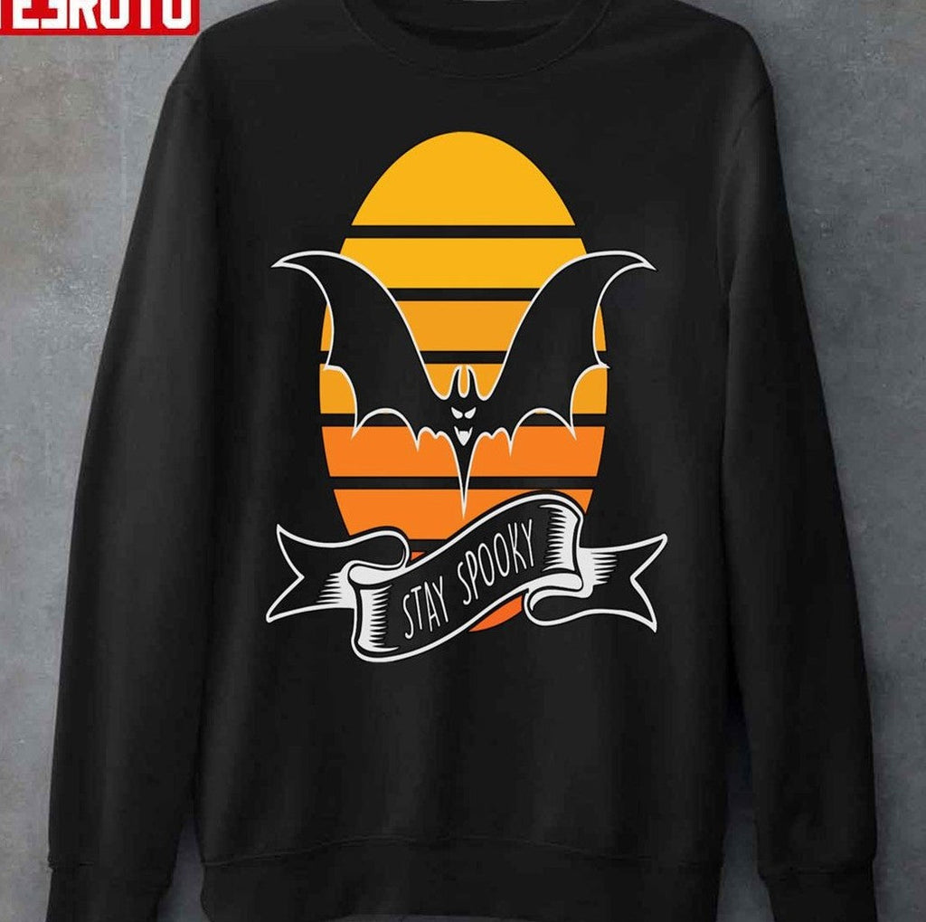 The Bat Stay Spooky Vintage Unisex Sweatshirt