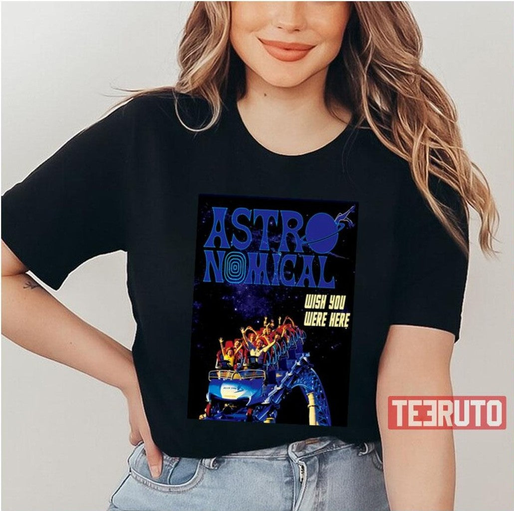 Astro Music Nomical Wish You Were Here Unisex T-Shirt