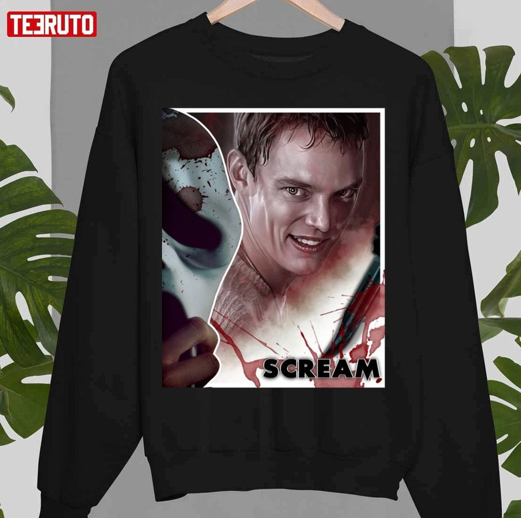 Scream Stu Macher Matthew Lillard Unisex Sweatshirt