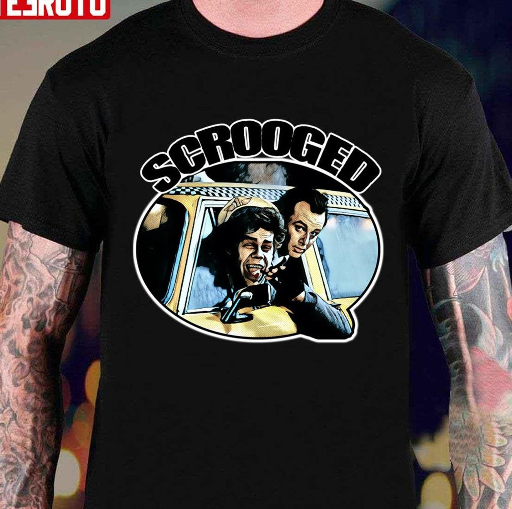 Scrooged Bill David On The Car Unisex T-shirt