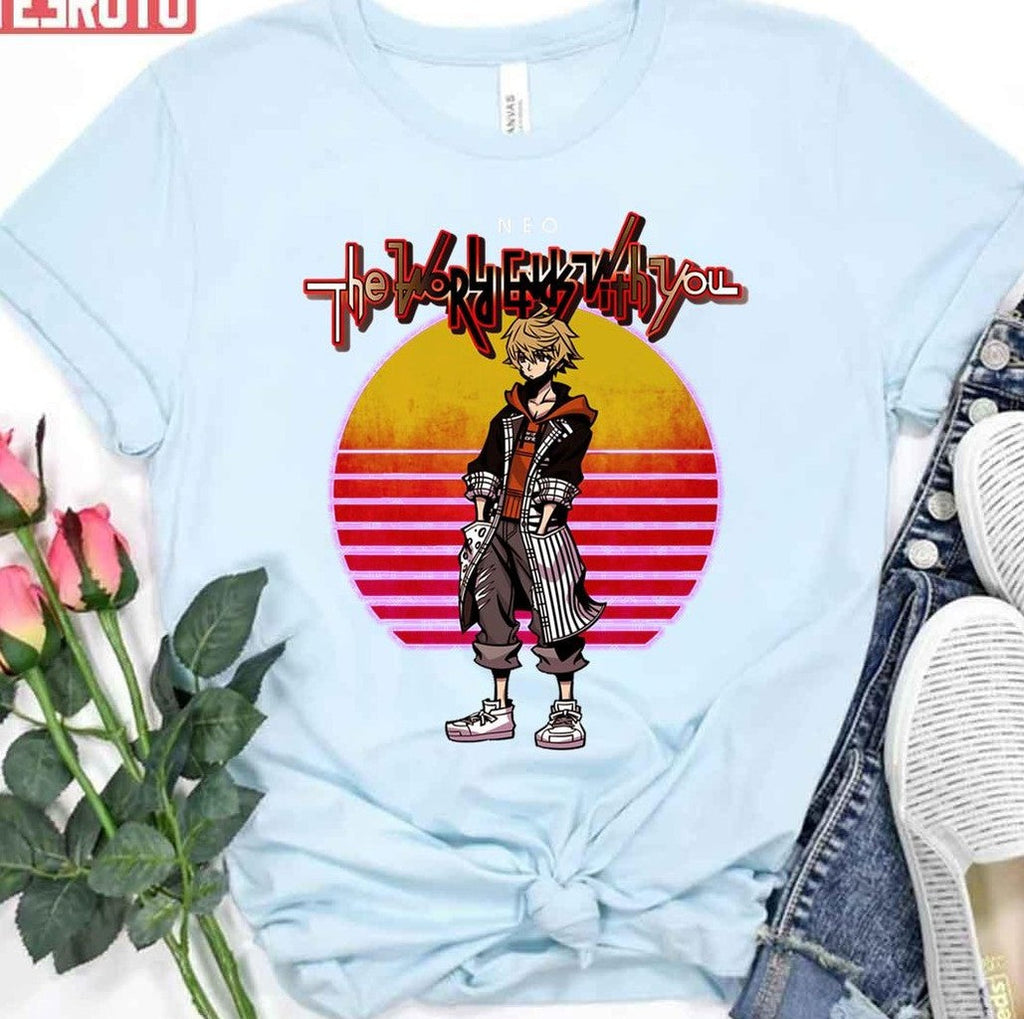 Rindo Sunset Design Neo The World Ends With You Unisex T-Shirt