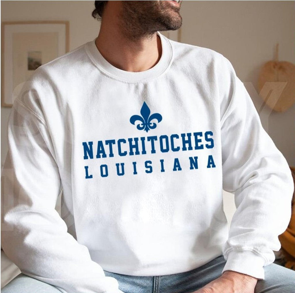 Natchitoches Louisiana Logo Unisex Sweatshirt