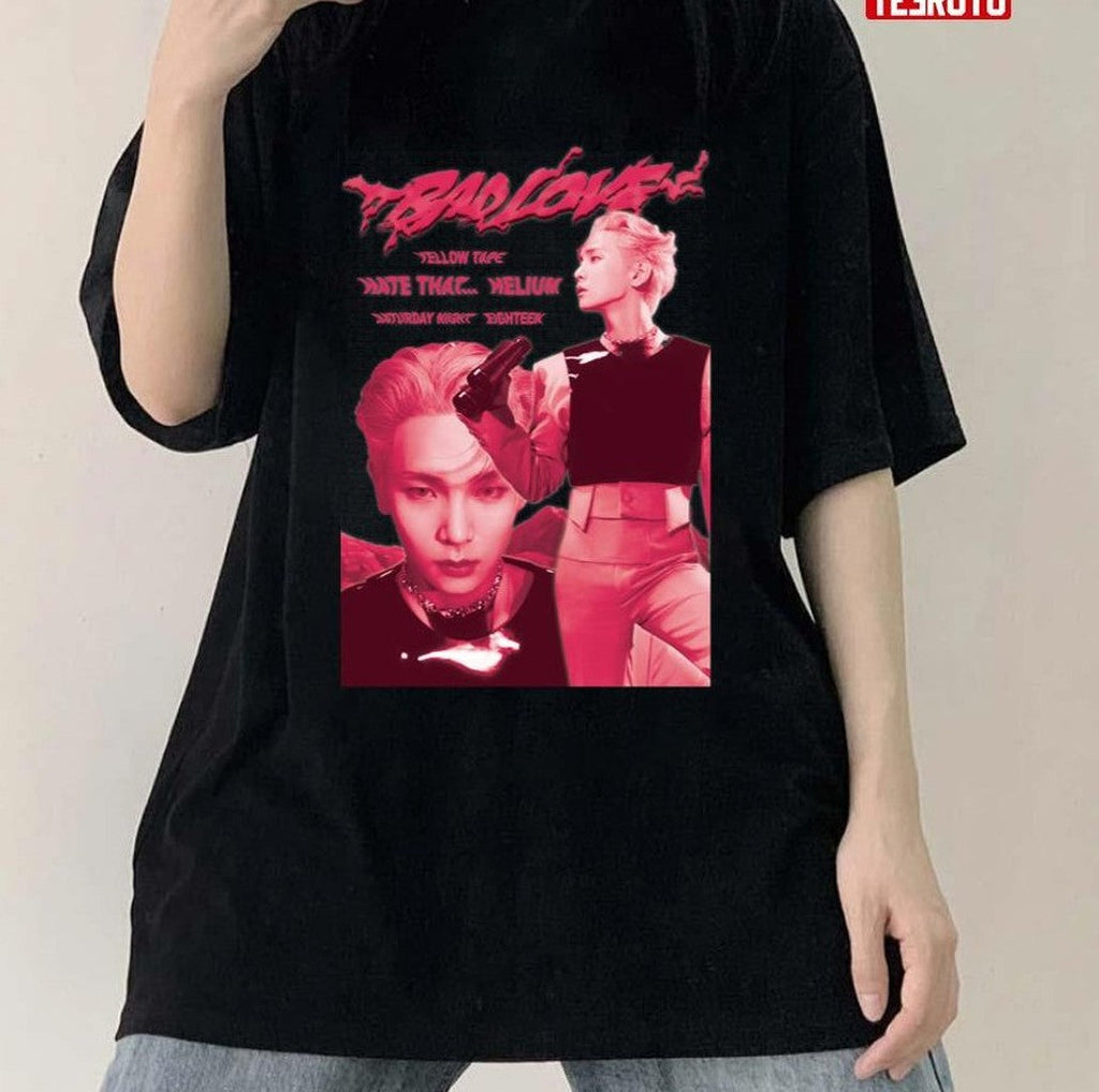 SHINee Key Kim Kibum Bad Love Merch Unisex T-Shirt