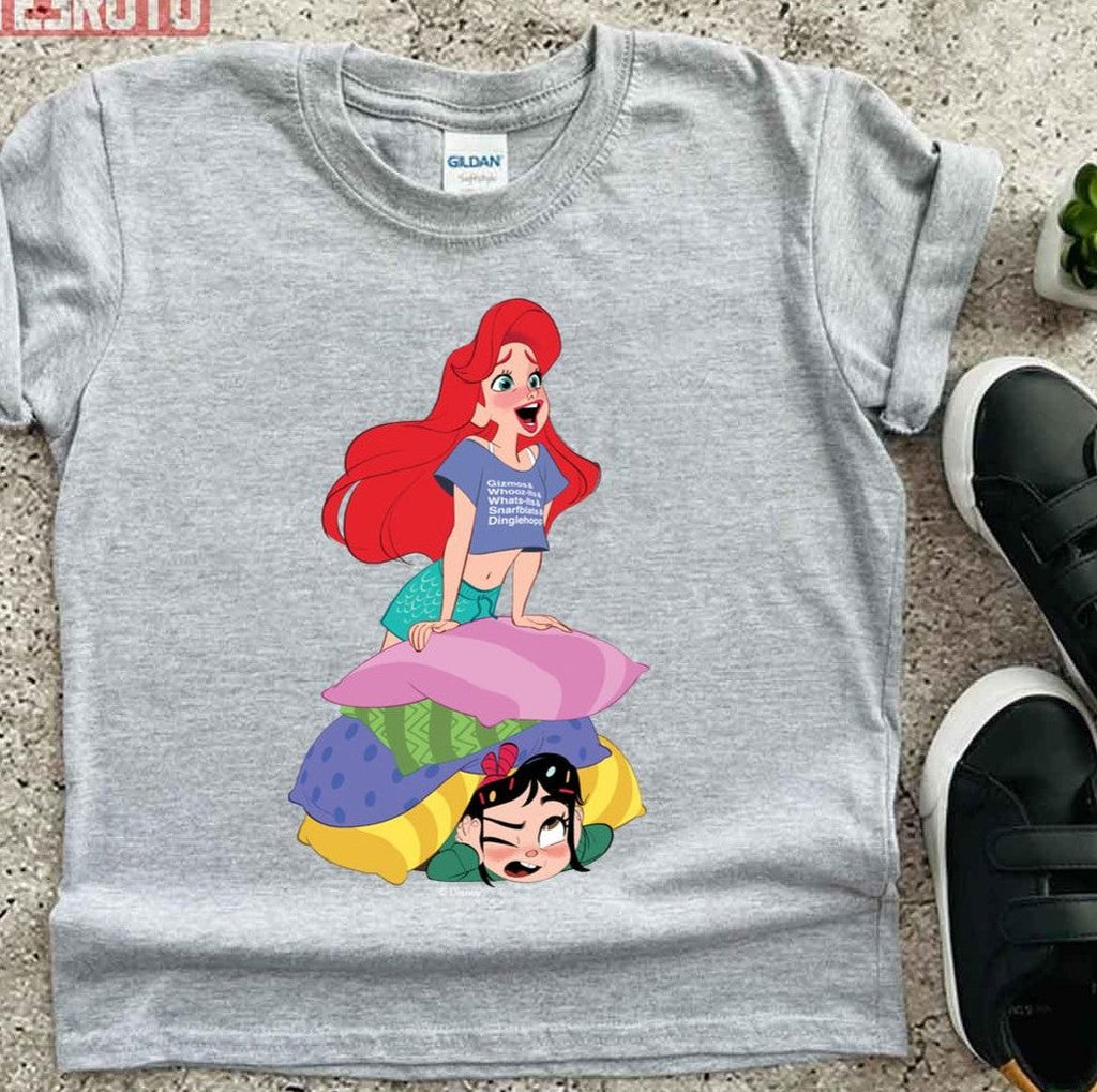 Ralph Breaks The Internet Ariel &amp; Vanellope Unisex T-Shirt