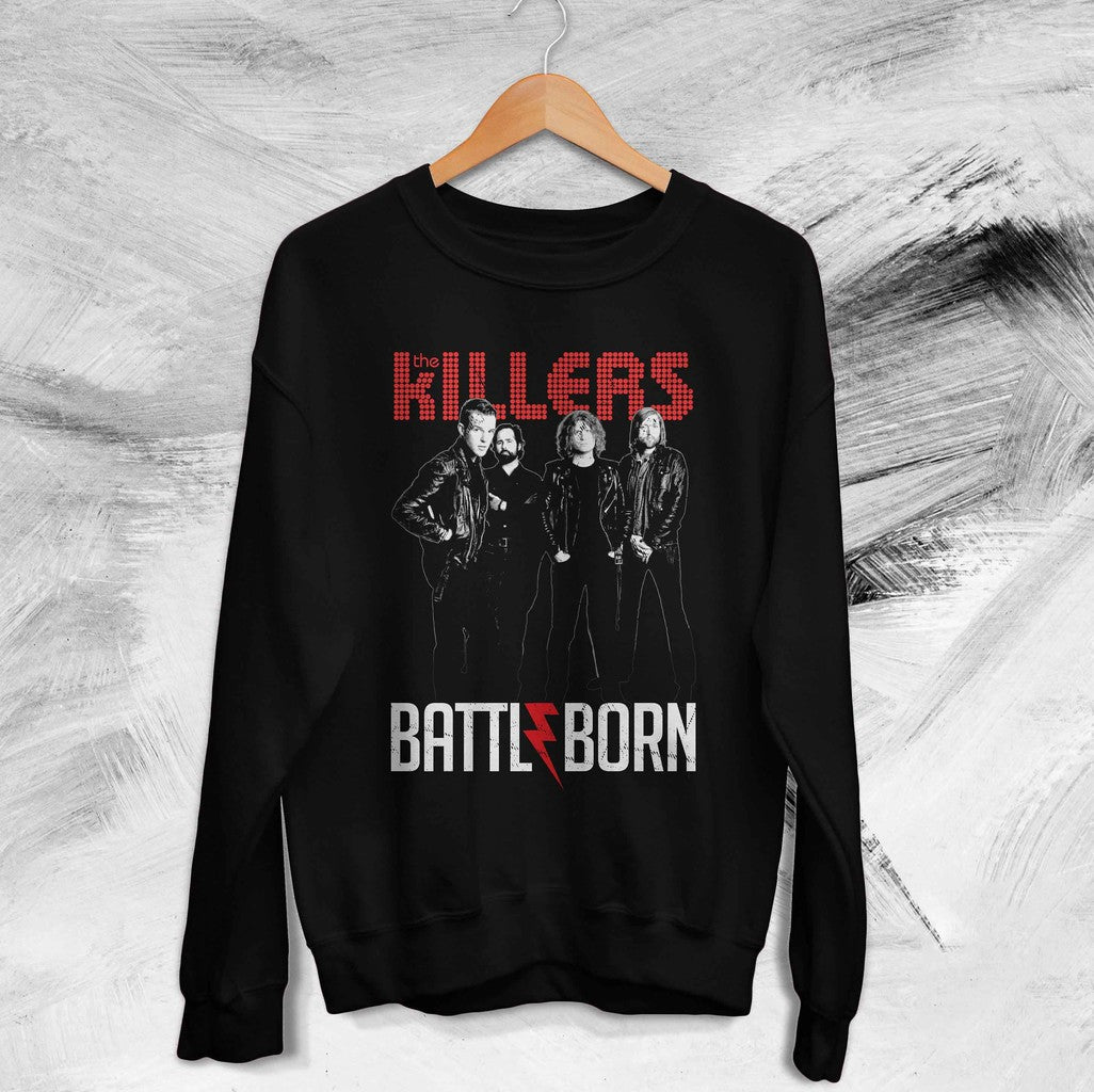 Battle Born Tour The Killers Band Vintage Rock Music Unisex Sweatshirt