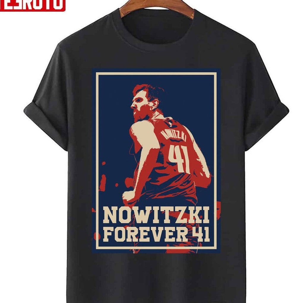 Navy Champion Dirk Nowitzki Unisex T-Shirt