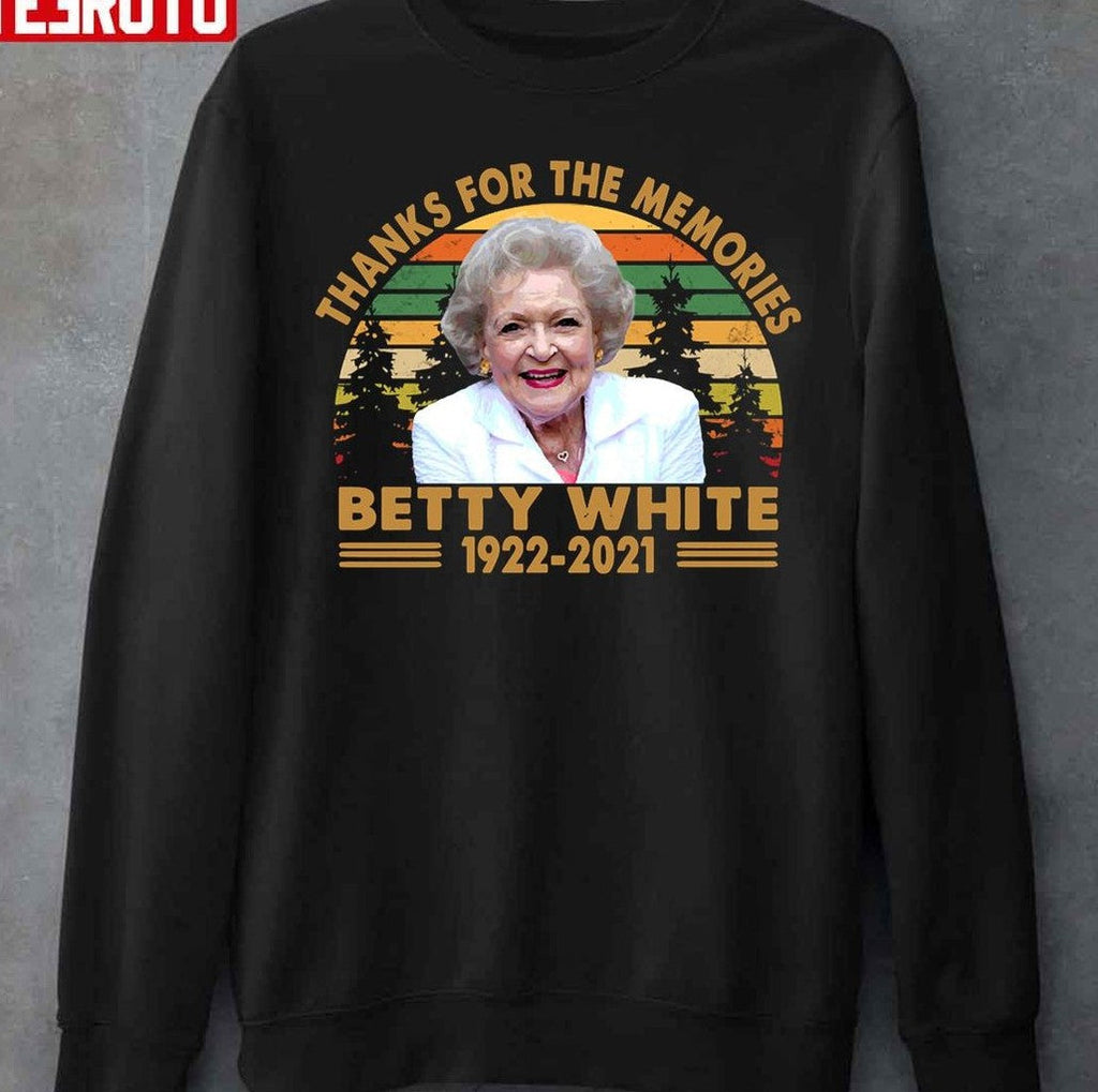 Betty White RIP Thank You For The Memories Unisex T-Shirt