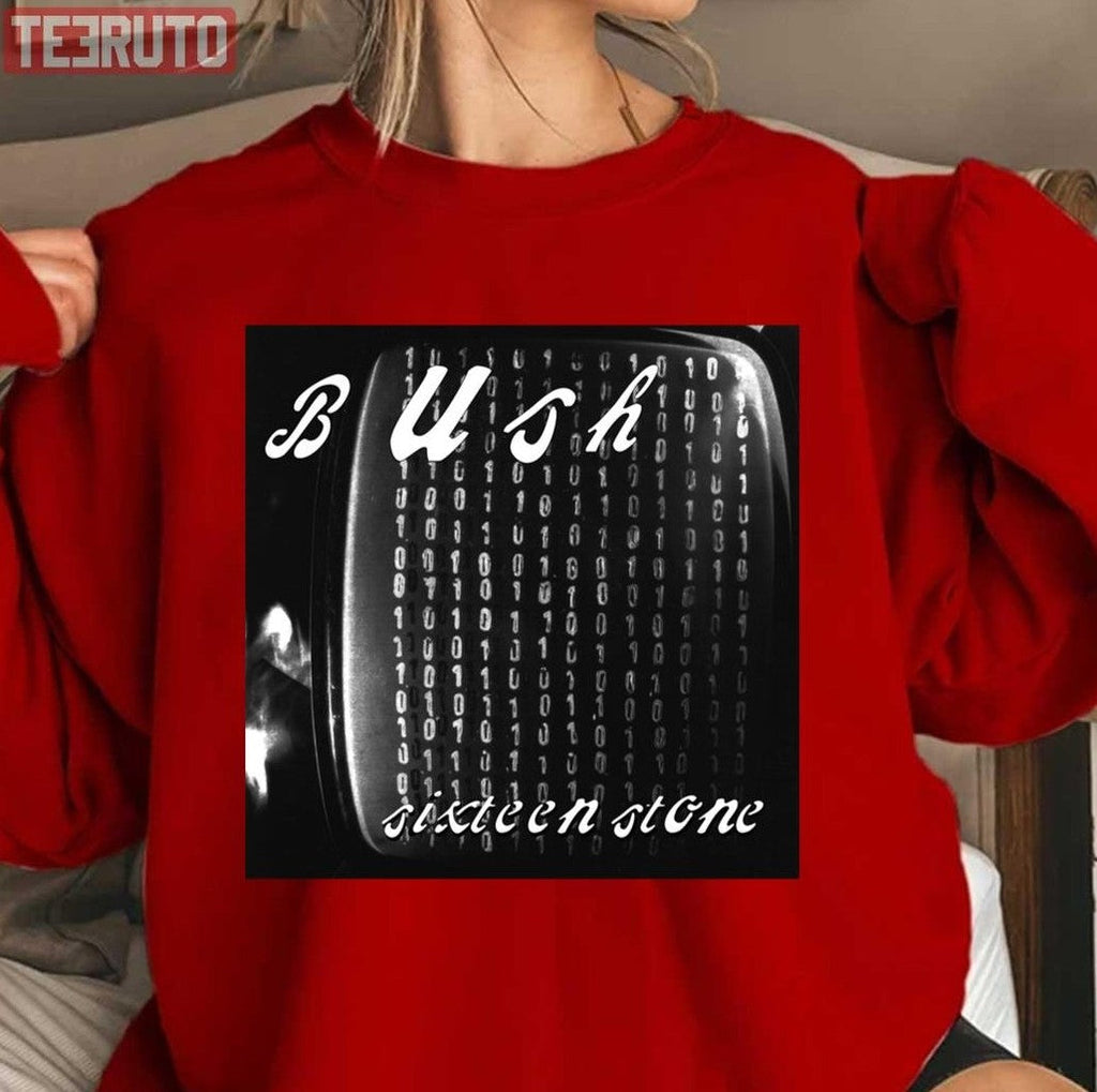 Sixteen Stone Bush Band Bw Graphic Unisex Sweatshirt