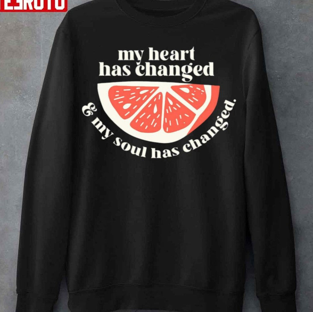 My Heart Has Changed Noah Kahan Orange Juice Unisex T-Shirt