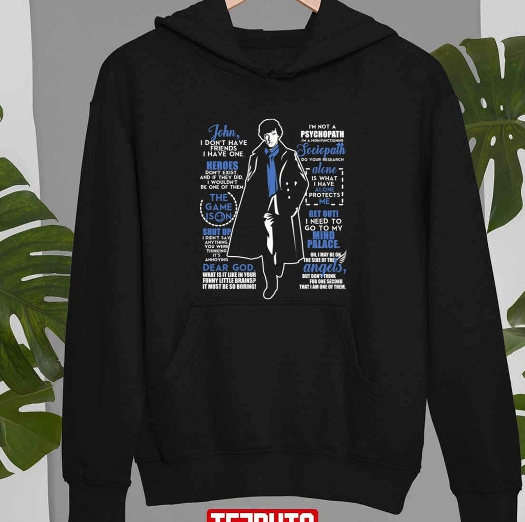 Quotes Collection Sherlock Holmes Unisex T-Shirt