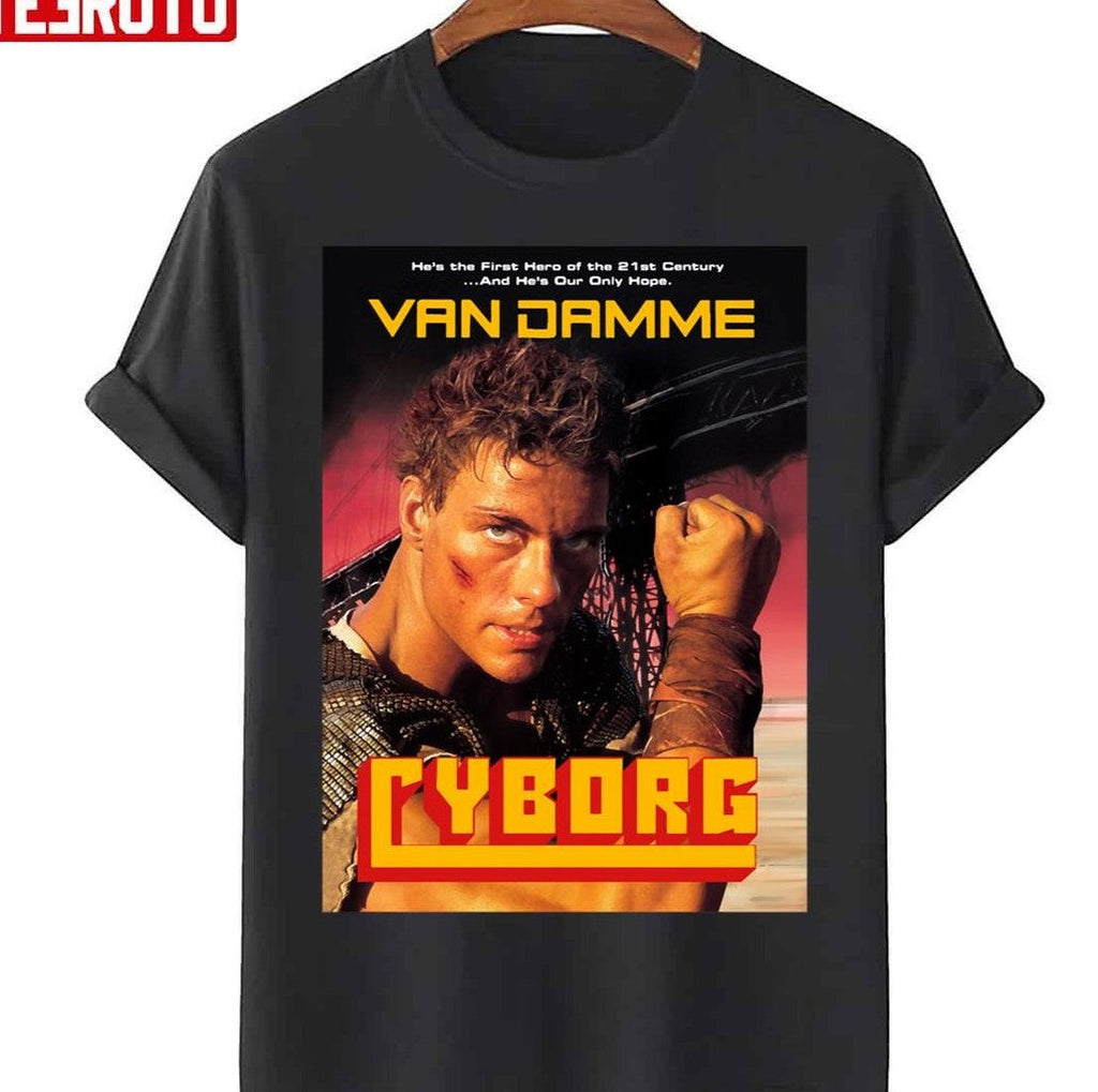 Music Retro Jean Claude Van Damme Christmas Unisex T-Shirt