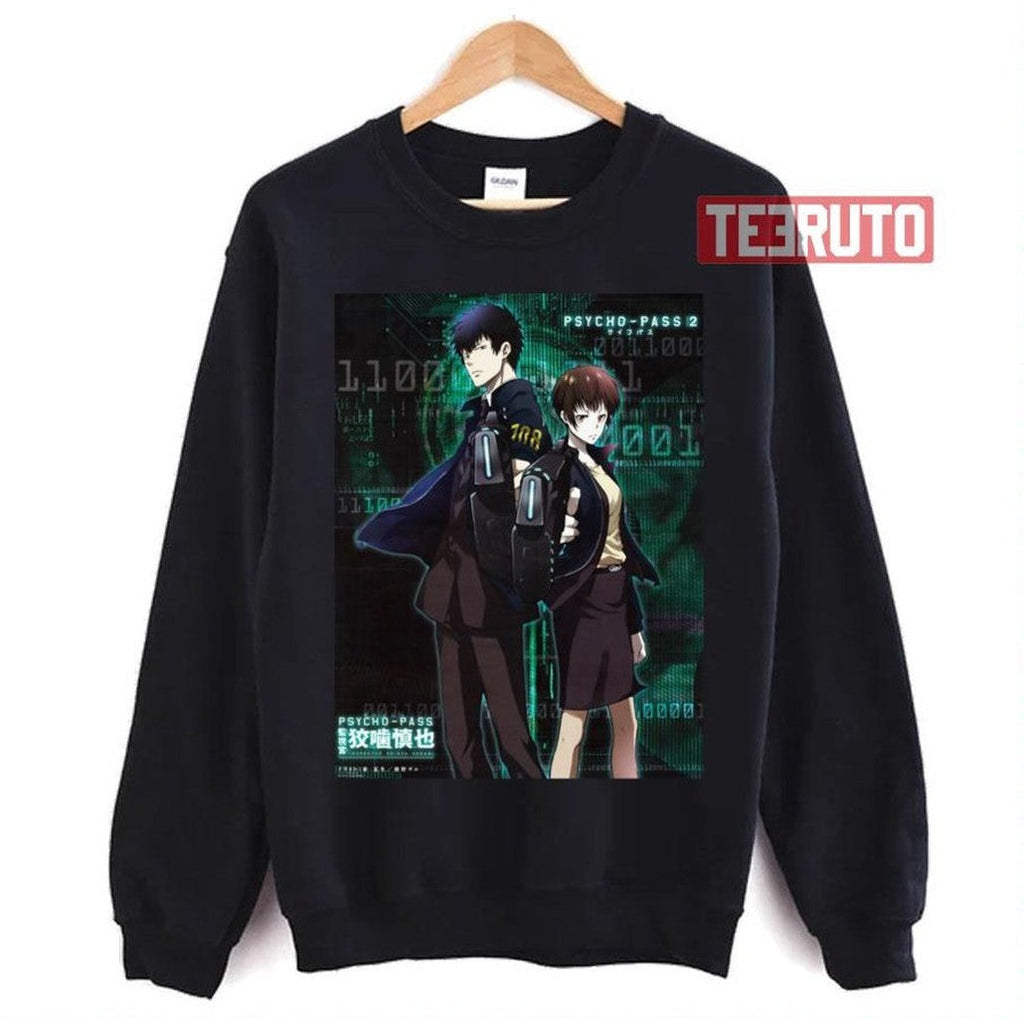 Shinya Kogami And Akane Tsunemori Psycho Pass Unisex T-Shirt