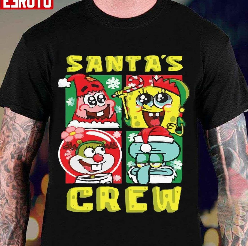 Spongebob Christmas T Halloween Unisex T-Shirt