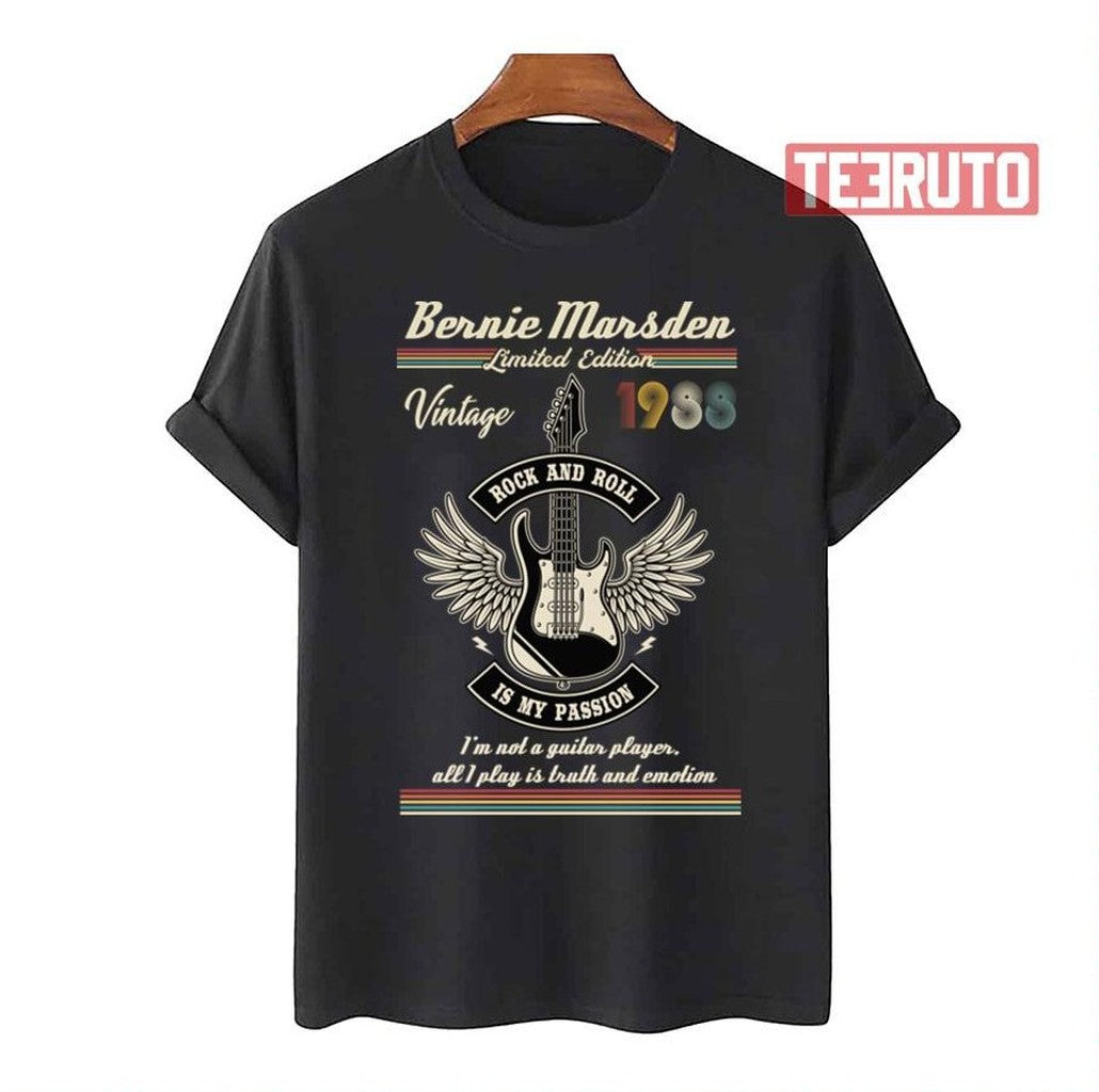Bernie Marsden Passion Unisex T-Shirt