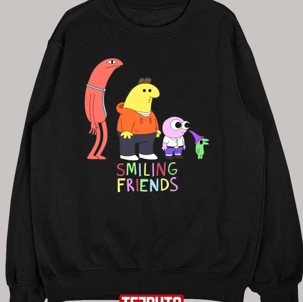 Smiling Friends All Smiling Friends Design Unisex T-shirt