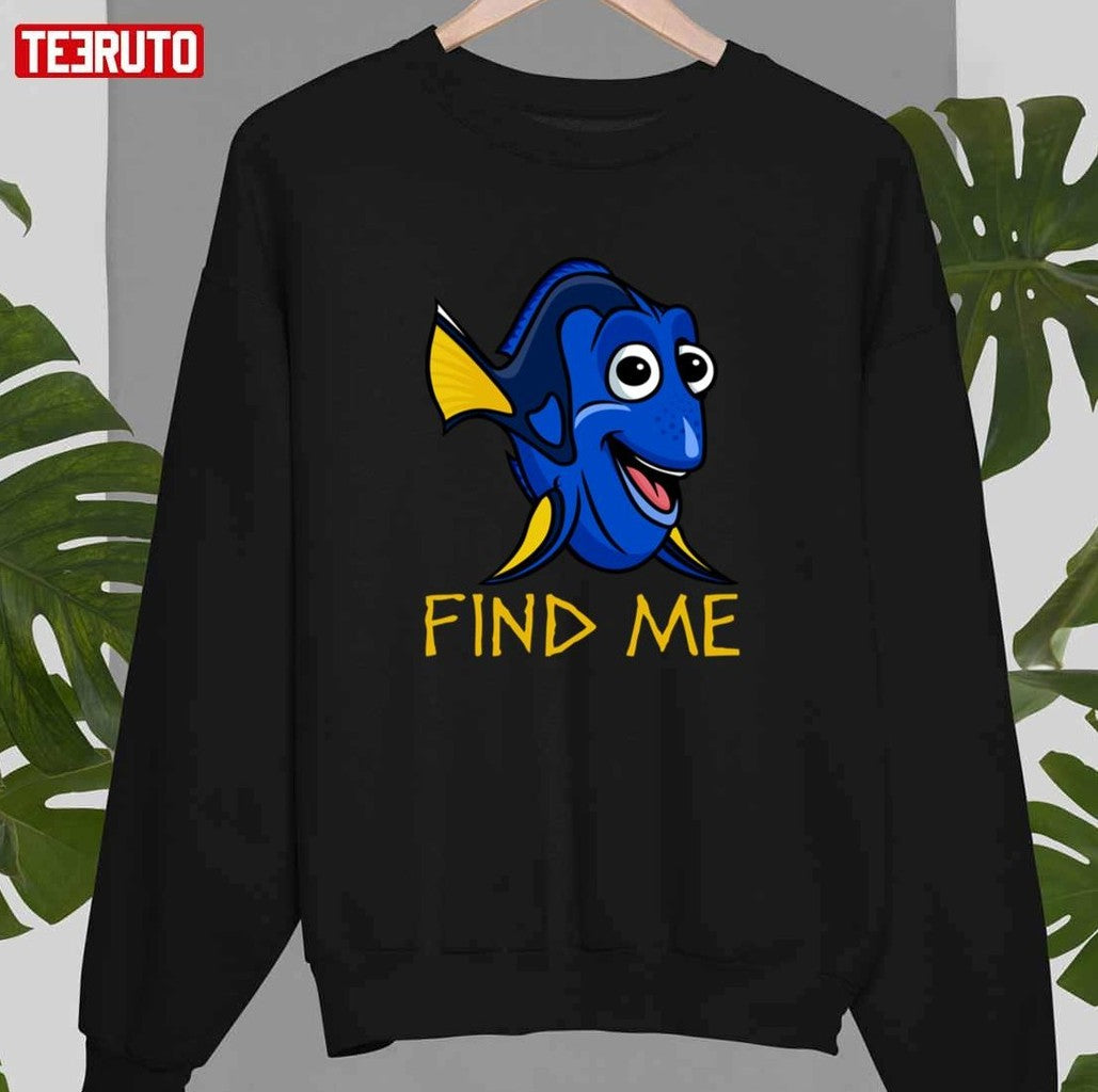 Animated Boy Finding Nemo Unisex Sweatshirt