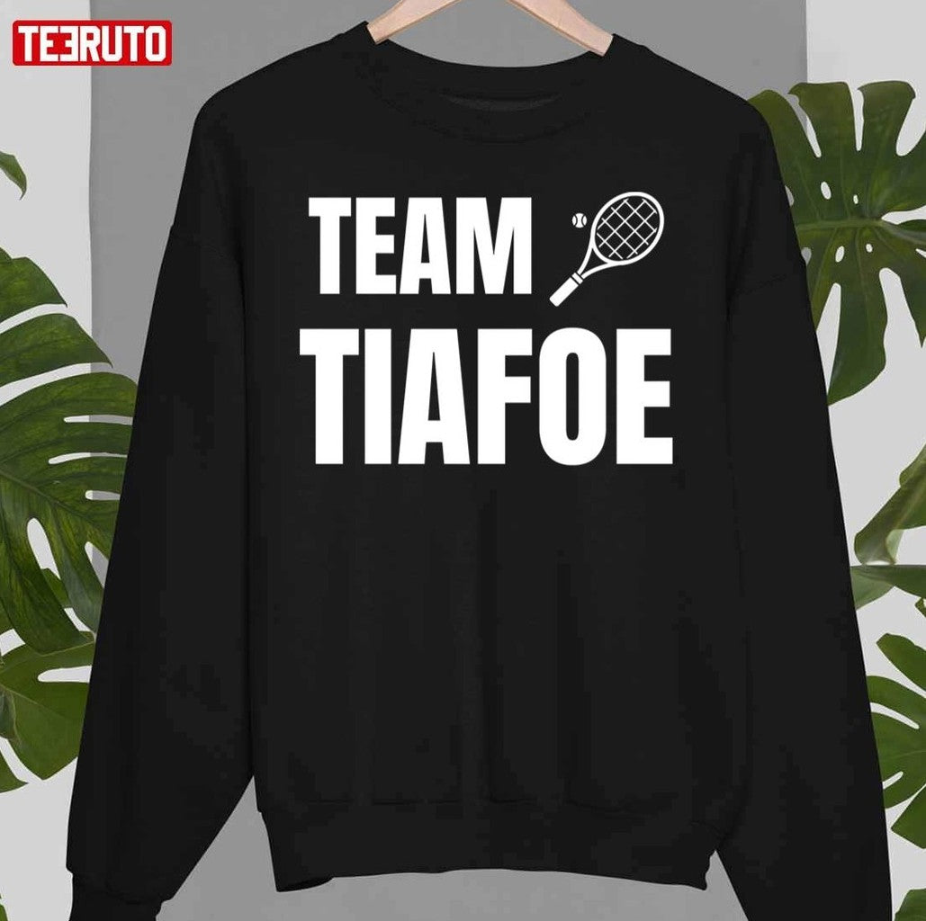 Tennis Team Tiafoe Unisex Sweatshirt