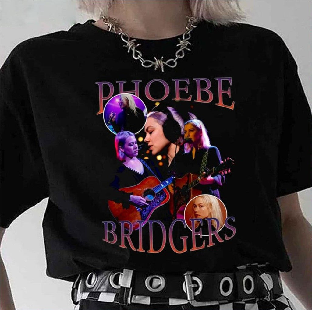 Phoebe Bridgers Graphic Collage Design Unisex T-Shirt