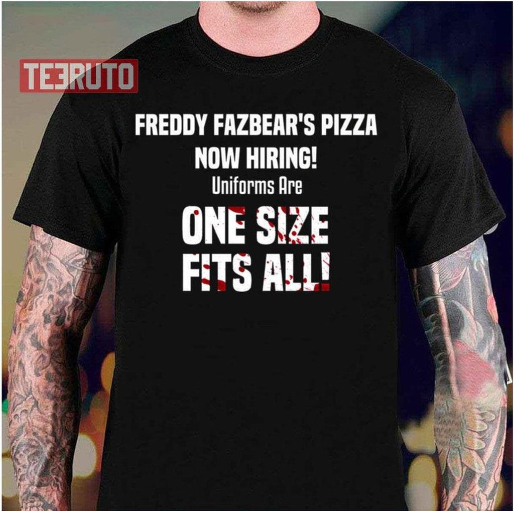Now Hiring Bloody Five Nights At Freddy's Unisex T-Shirt