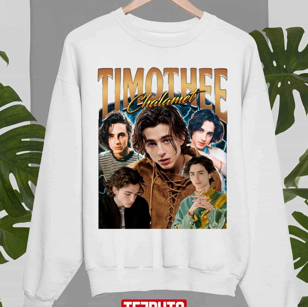 Retro Timothee Chalamet Art Unisex Sweatshirt