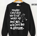 Mockingbird Lyrics Typography Eminem Unisex Sweatshirt