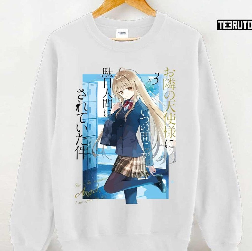 Slow-Burn Romance The Angel Next Door Spoils Me Rotten Mahiru Artwork Unisex T-Shirt