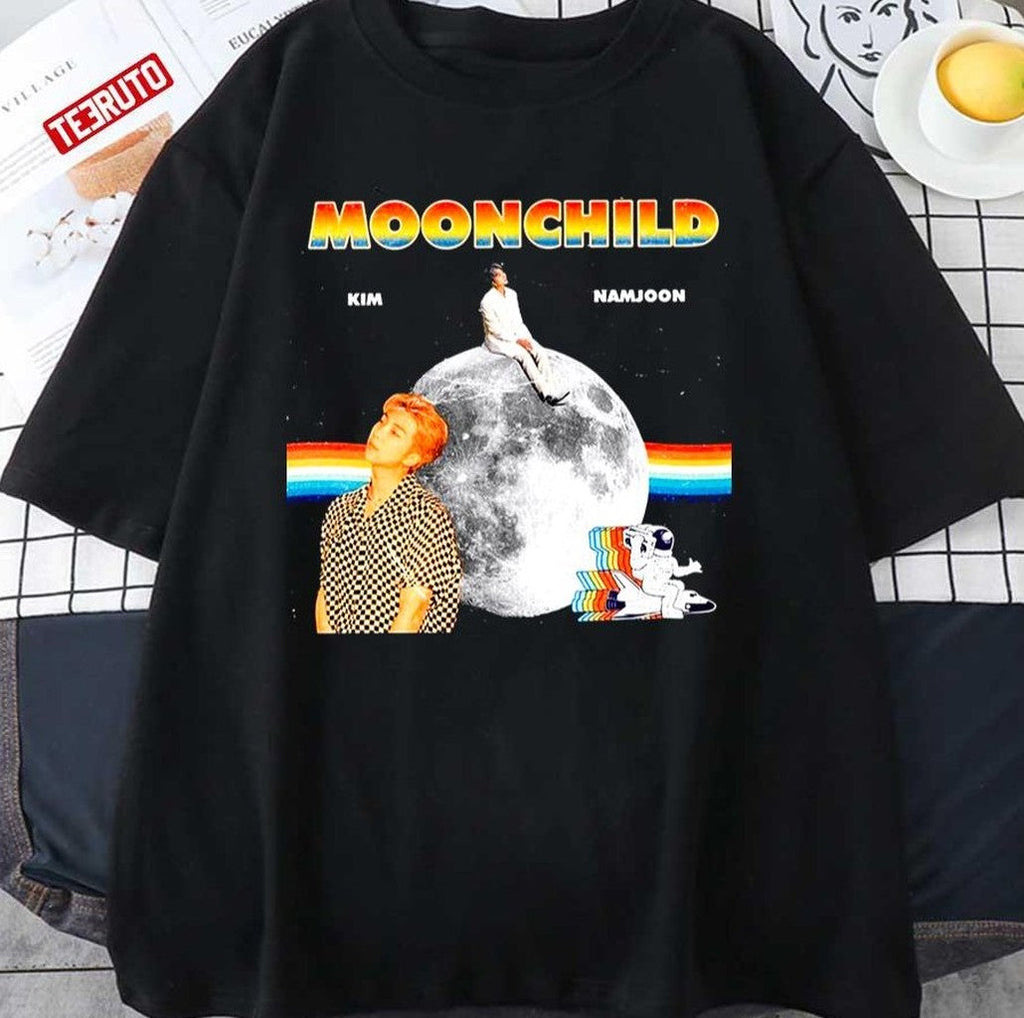 Moonchild Kim Namjoon Bts Rm Mono Mixtape Artwork Unisex T-Shirt