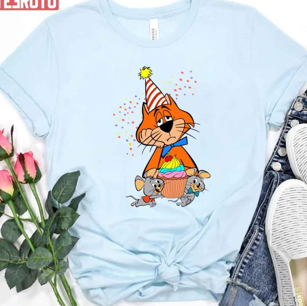 Pixie And Dixie And Mr Jinks Birthday Unisex T-shirt