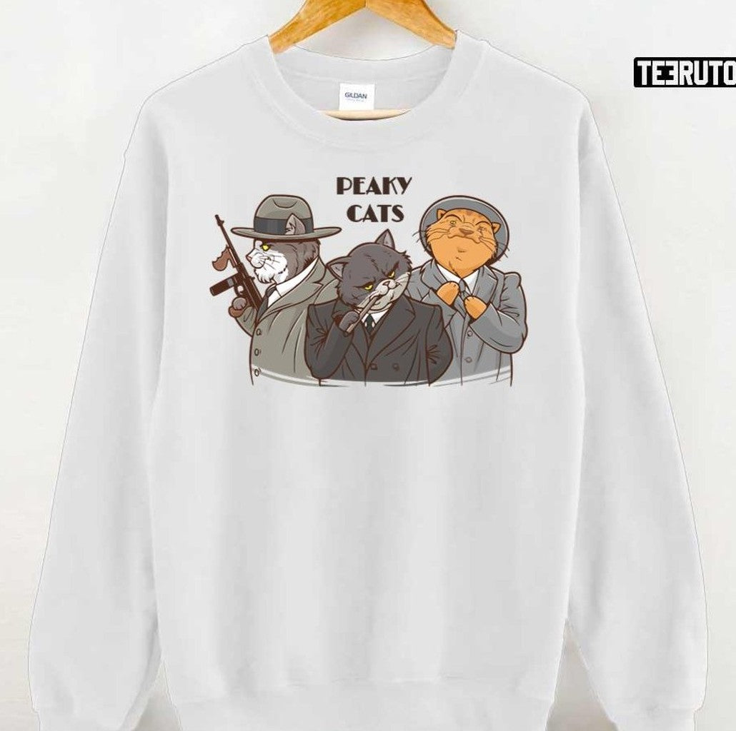 Peaky Cats Unisex T-Shirt