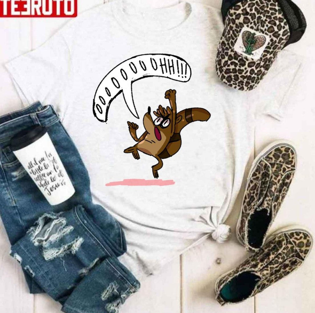 Rigby Ooohh Regular Show Character Unisex Hoodie