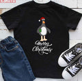 Penguin Wallace And Gromit Merry Christmas Unisex T-Shirt