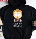 Suck My Balls Kevin Magnussen Funny Chibi F1 Racing Unisex Hoodie