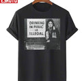 Billy Joel Drink In Public Is Illegal Vintage Unisex T-Shirt