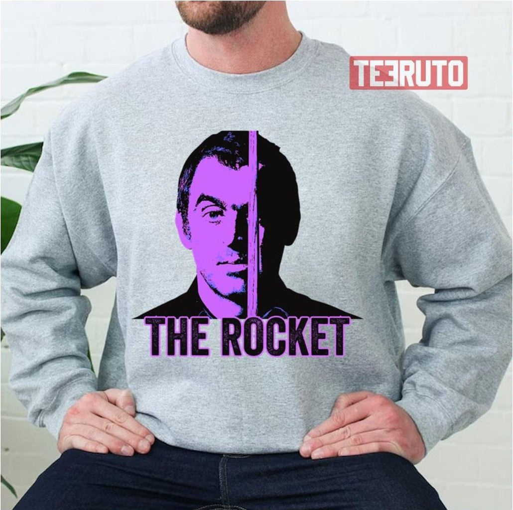 Rocket Ronnie O'sullivan Portrait Snooker Unisex Sweatshirt