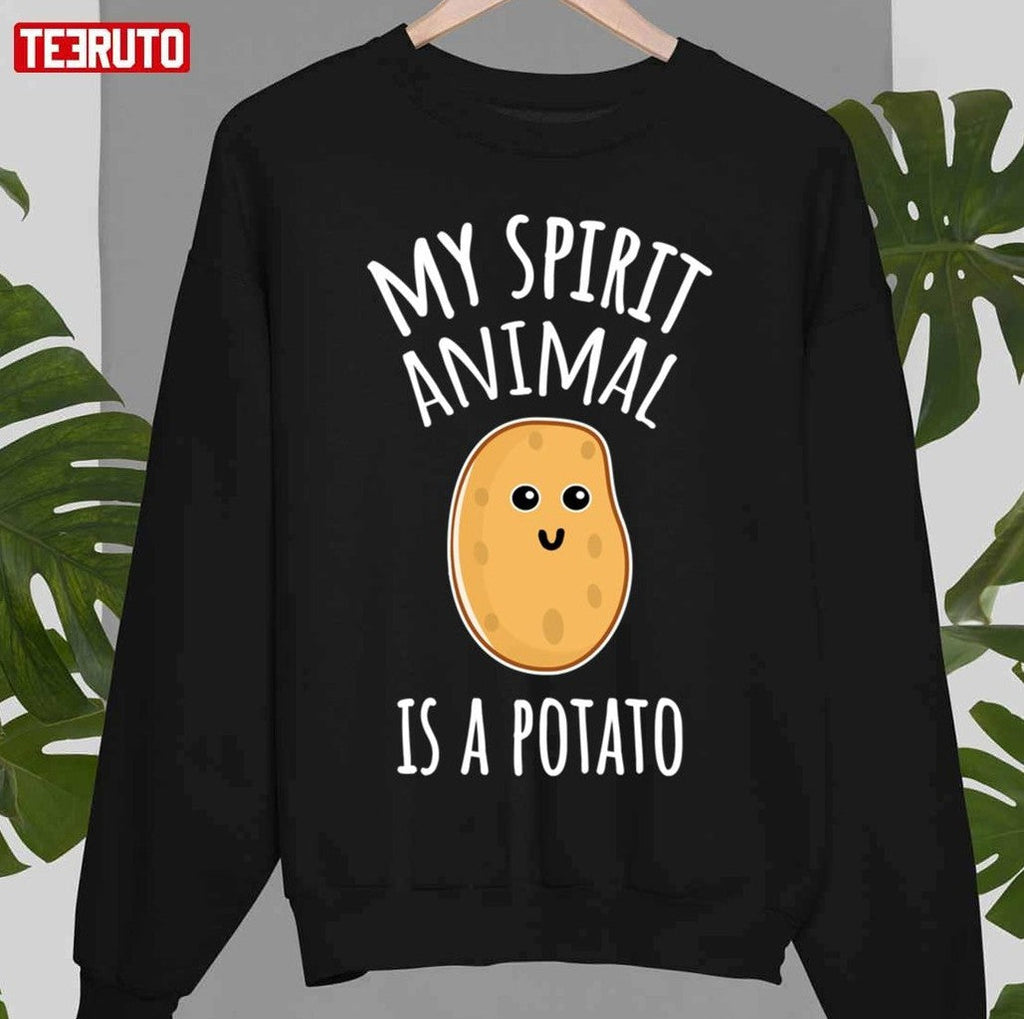 My Spirit Animal Is A Potato Unisex T-Shirt