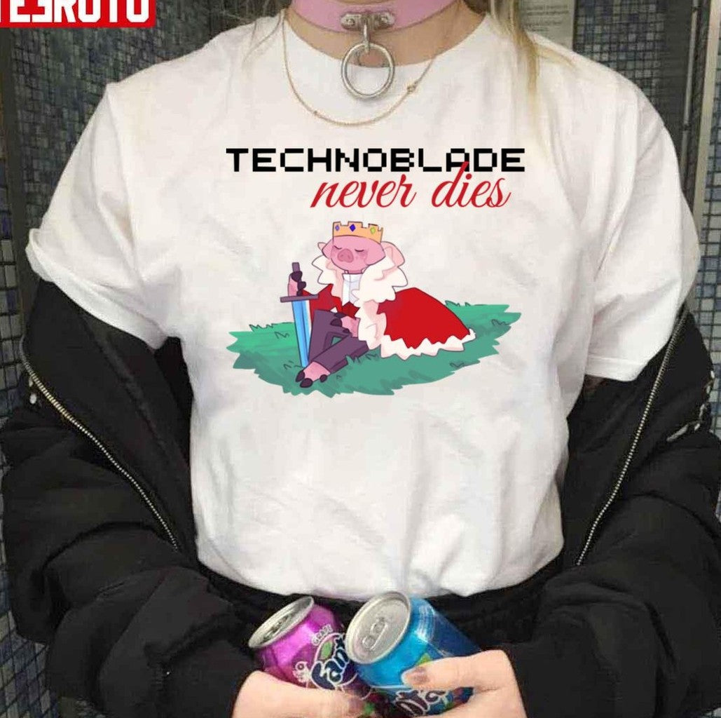 Technoblade Never Dies American Youtuber Unisex T-Shirt