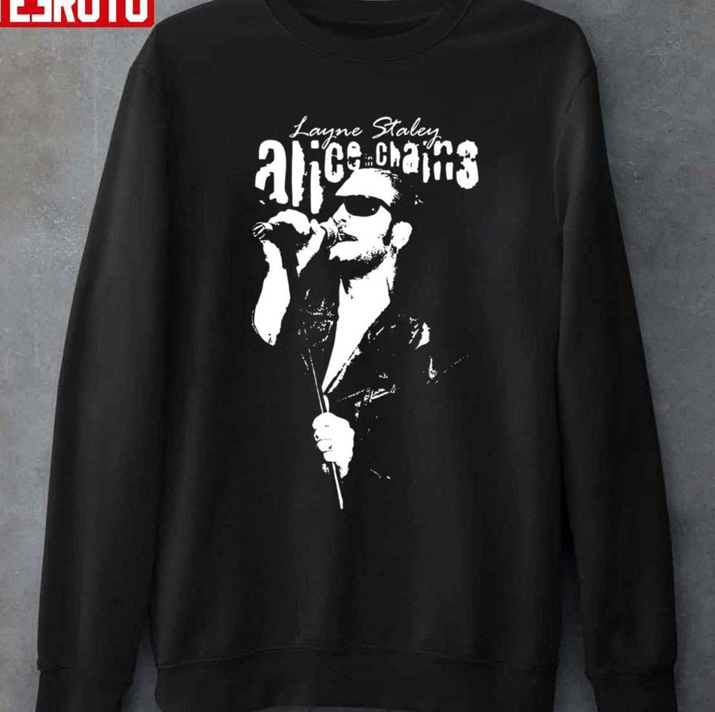 Singing Layne Staley Graphic Unisex T-Shirt