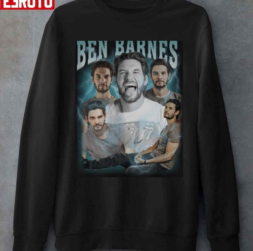 Ben Barnes Vintage Blue Green Unisex T-Shirt