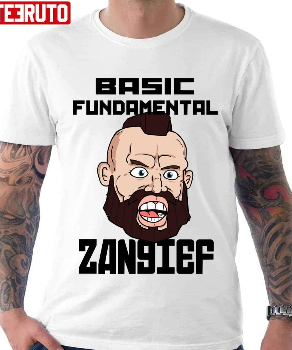 Basic Fundamental Zangief Street Fighter Unisex T-shirt