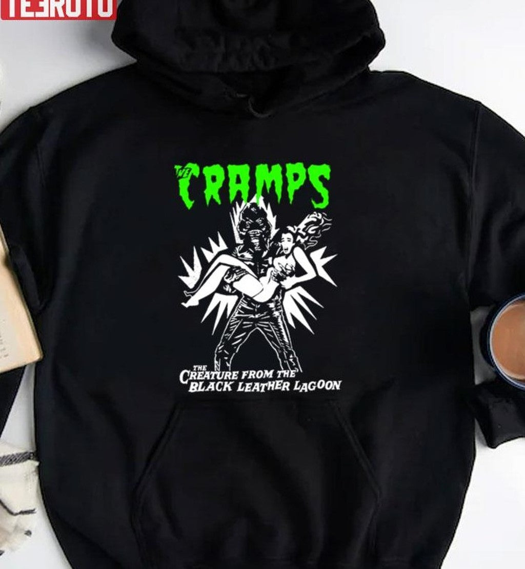 The Creature From The Black Leather Lagoon The Cramps Punk Unisex Sweatshirt