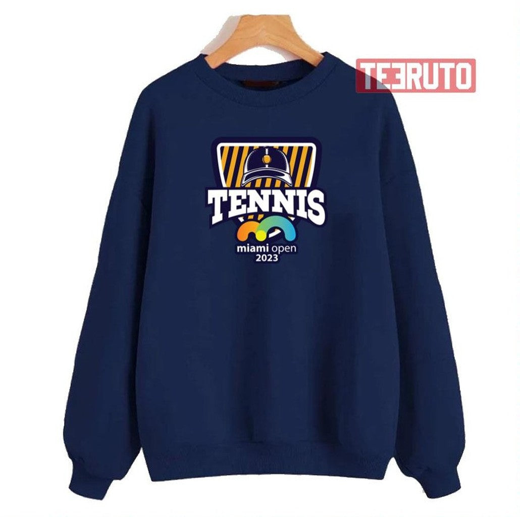 Tennis Cap Miami Open 2023 Unisex Sweatshirt