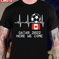 Soccer Qatar 2022 Here We Come Unisex T-Shirt