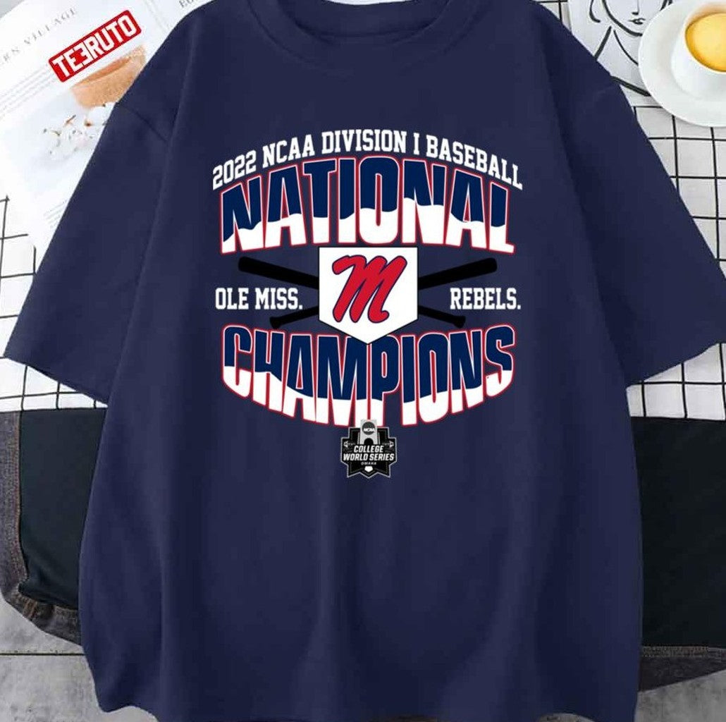 Ole Miss Rebels 2022 Ncaa Division Baseball World Series National Champions Unisex Sweatshirt