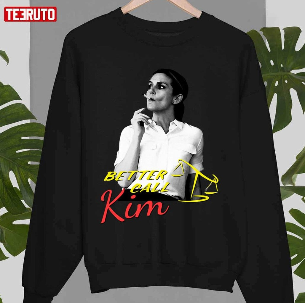 Smoking Better Call Kim Print Unisex T-shirt