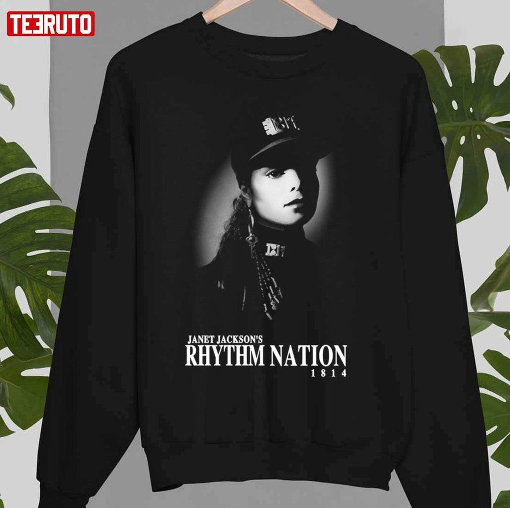 Rhythm Nation 1814 Best Janet Jackson Albums Unisex T-shirt