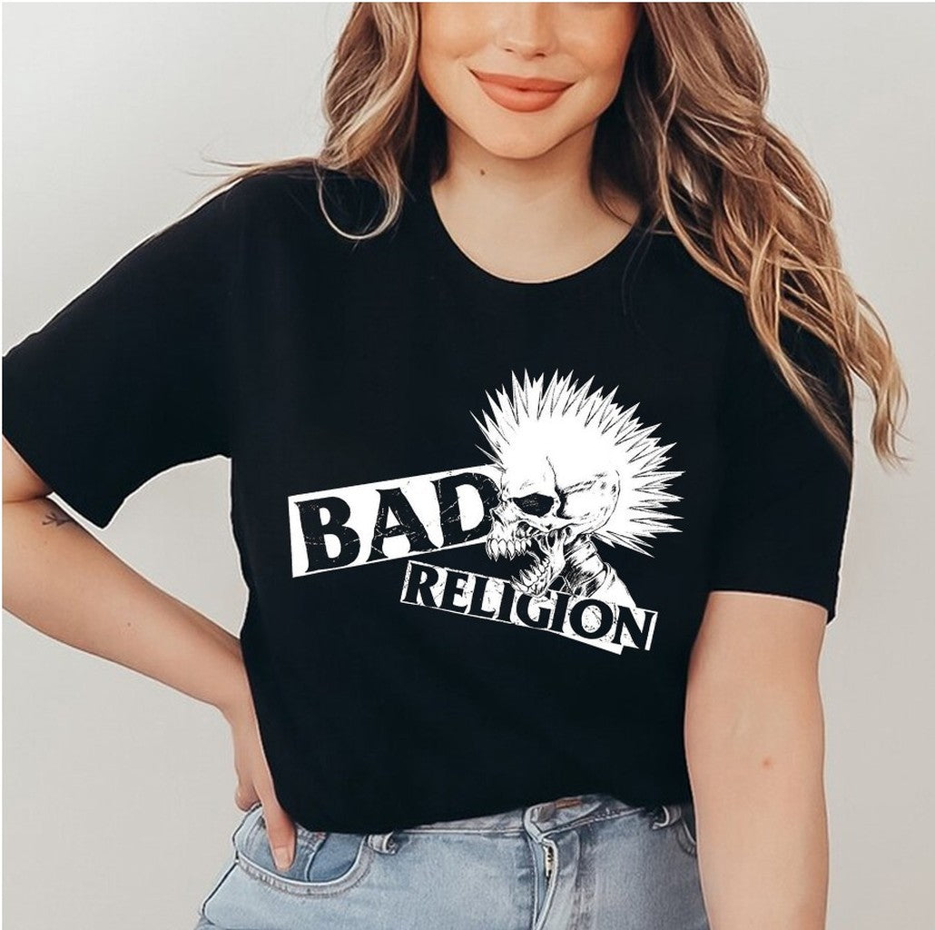Bad Religion Mohawk Skull Unisex T-Shirt