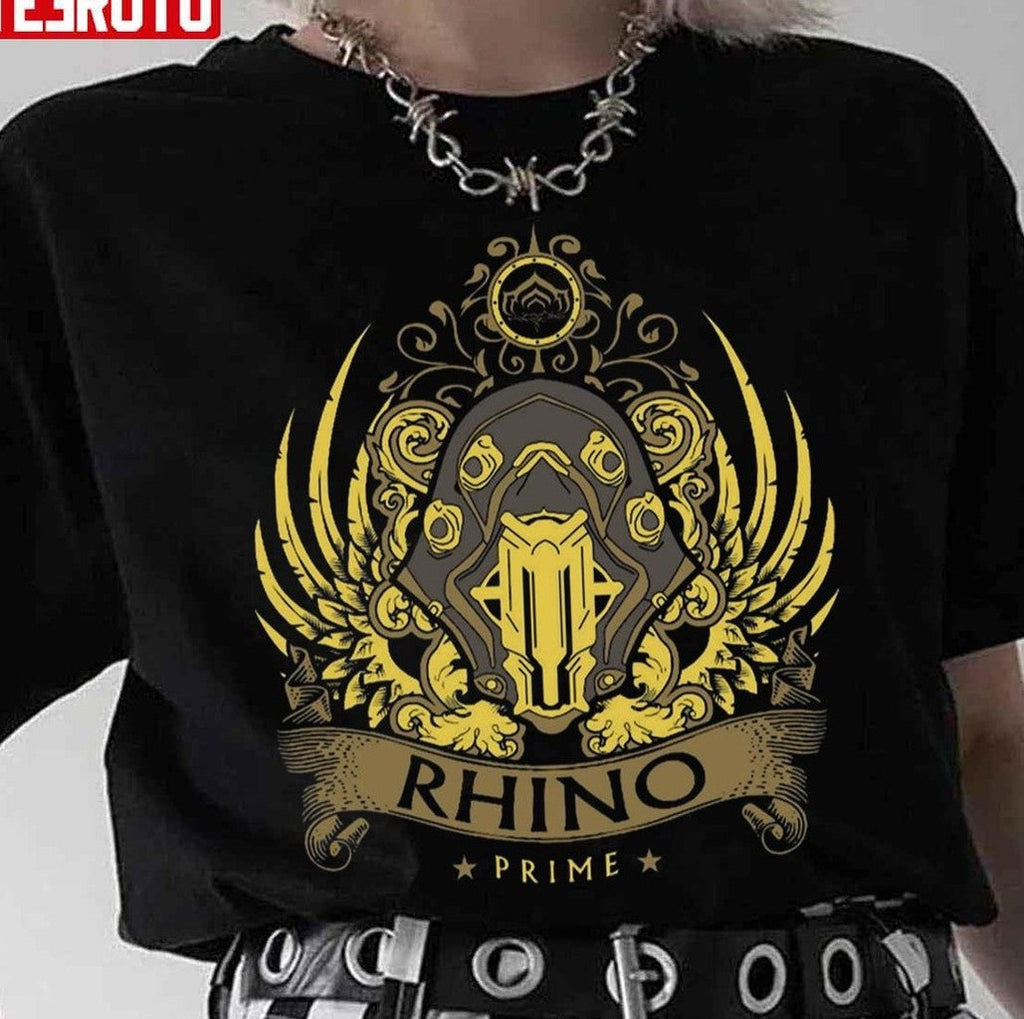 Rhino Circle Logo Warframe Unisex T-Shirt