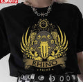 Rhino Circle Logo Warframe Unisex T-Shirt