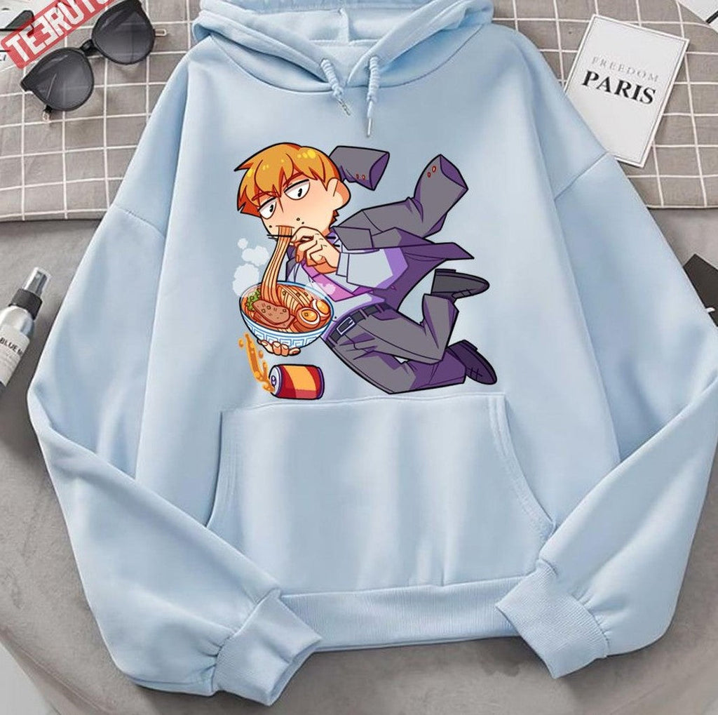 Ramen Time Mob Psycho 100 Reigen Unisex Hoodie